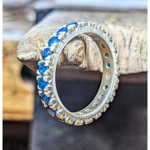 Castle Setting: Eternity Ring: Stone Setting