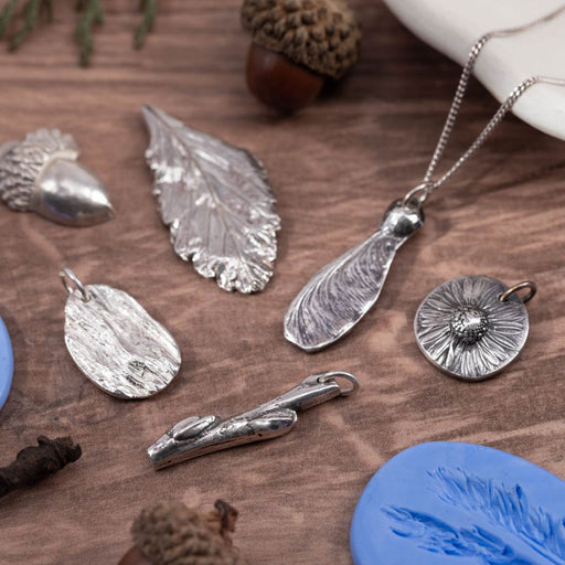 Botanical Jewellery in Silver Metal Clay