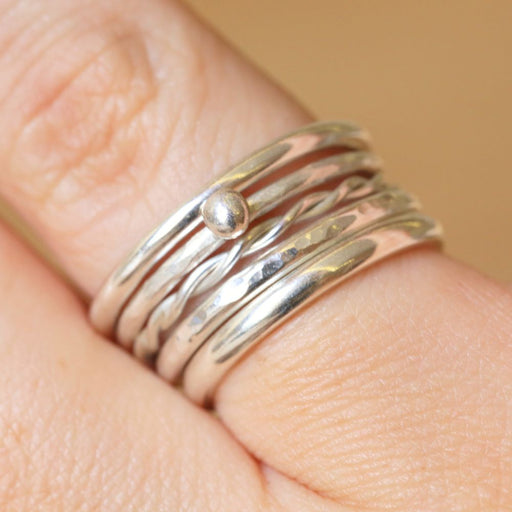 Stacking Silver Rings